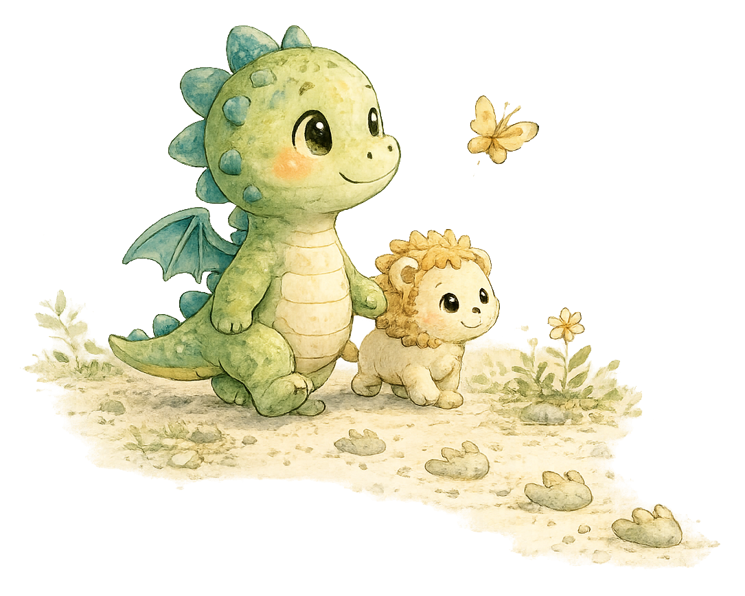 Vibiu y Fiu caminando juntos